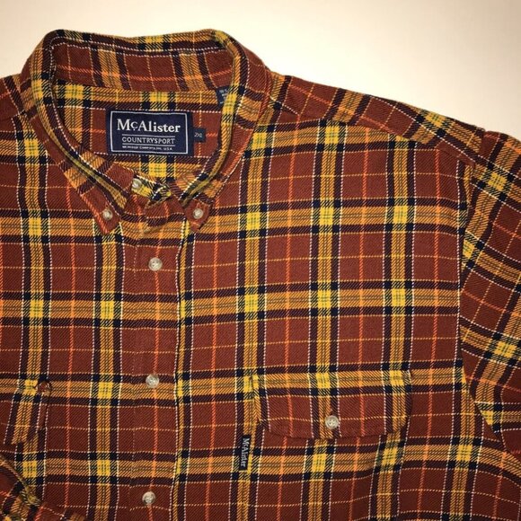 Men's McAlister Countrysport Long Sleeve Button Shirt-Size 2XL - Picture 7 of 13